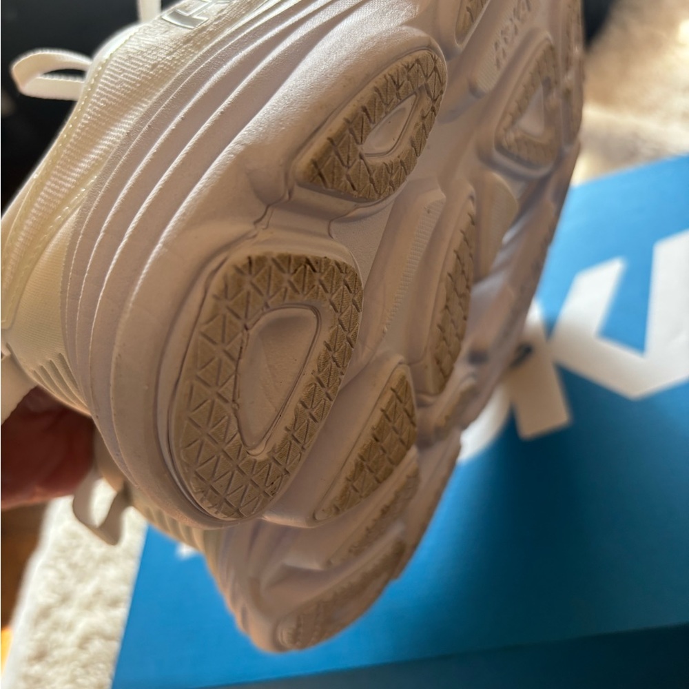 Hoka White Athletic Sneakers - Picture 8 of 8